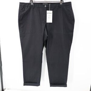 Wildfang Black Cropped Chino Trousers